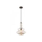 Livex Lighting 41224-92 Pendants 1-Light 60W English Bronze Pendant