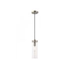 Livex Lighting 41236-91 Pendants 1-Light 60W Brushed Nickel Pendant