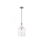 Livex Lighting 41237-91 Pendants 1-Light 60W Brushed Nickel Pendant