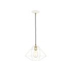 Livex Lighting 41323-03 Knox 1-Light 60W White Pendant