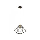 Livex Lighting 41323-07 Knox 1-Light 60W Bronze Pendant