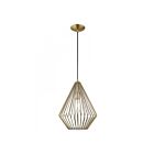 Livex Lighting 41325-01 Linz 1-Light 60W Antique Brass Pendant