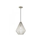 Livex Lighting 41325-91 Linz 1-Light 60W Brushed Nickel Pendant
