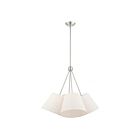 Livex Lighting 41384-91 Prato 4-Lights 160W Brushed Nickel Chandelier