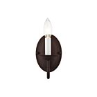 Livex Lighting Home 4151-07 60W 1-Light Bronze Wall Sconce