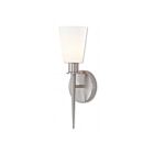 Livex Lighting Witten 41691-91 60W 1-Light Brushed Nickel Wall Sconce