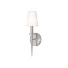 Livex Lighting Witten 41692-91 60W 1-Light Brushed Nickel Wall Sconce