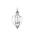 Livex Lighting 4170-91 Basics 3-Lights 180W Brushed Nickel Convertible Semi-Flush Mount or Pendant