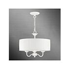 Livex Lighting 41773-03 Edinburgh 3-Lights 180W White Chandelier