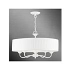 Livex Lighting 41775-03 Edinburgh 5-Lights 300W White Chandelier