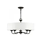 Livex Lighting 41775-04 Edinburgh 5-Lights 300W Black Chandelier