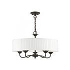 Livex Lighting 4180-07 Basics 5-Lights 300W Bronze Chandelier