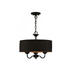 Livex Lighting 41865-01 Harrington 3-Lights 180W Antique Brass Chandelier