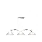 Livex Lighting 4225-91 Somerset 3-Lights 300W Brushed Nickel Chandelier
