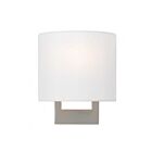 Livex Lighting Hayworth 42400-91 40W 1-Light Brushed Nickel Wall Sconce