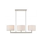 Livex Lighting 42406-91 Hayworth 3-Lights 180W Brushed Nickel Chandelier