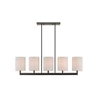 Livex Lighting 42429-07 Hayworth 5-Lights 300W Bronze Chandelier