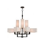 Livex Lighting 42669-07 Rubix 12-Lights 480W Bronze Chandelier