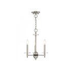 Livex Lighting 42705-01 Bennington 3-Lights 180W Antique Brass Chandelier
