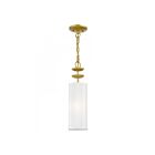 Livex Lighting 42981-33 Brookdale 1-Light 40W Soft Gold Pendant