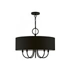 Livex Lighting 4356-91 Matrix 5-Lights 300W Brushed Nickel Chandelier