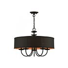 Livex Lighting 45125-33 Winchester 5-Lights 300W Soft Gold Chandelier