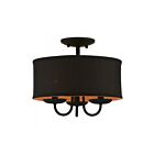 Livex Lighting 45127-04 Winchester 3-Lights 120W Black Pendant