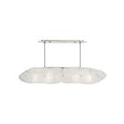 Livex Lighting 45438-91 Belvidere 5-Lights 300W Brushed Nickel Chandelier
