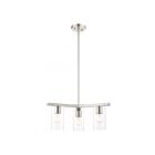 Livex Lighting 45473-91 Zurich 3-Lights 300W Brushed Nickel Chandelier
