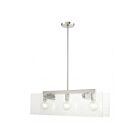Livex Lighting 45623-91 Ashcroft 3-Lights 180W Brushed Nickel Chandelier