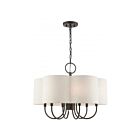 Livex Lighting 45807-92 Solstice 7-Lights English Bronze Chandelier