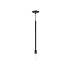 Livex Lighting 45831-04 Prague 1-Light 60W Black Pendant