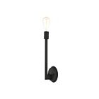 Livex Lighting Prague 45839-04 60W 1-Light Black Wall Sconce