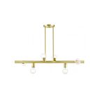 Livex Lighting 45866-91 Bannister 6-Lights 360W Brushed Nickel Chandelier