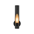 Livex Lighting Novato 45891-04 60W 1-Light Black Wall Sconce