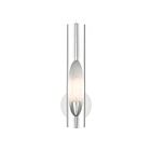 Livex Lighting Novato 45891-05 60W 1-Light Polished Chrome Wall Sconce