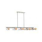 Livex Lighting 45913-12 Acra 10-Lights 600W Satin Brass Chandelier
