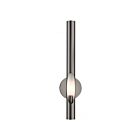 Livex Lighting Acra 45911-46 40W 1-Light Black Chrome Wall Sconce