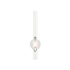Livex Lighting Acra 45911-69 40W 1-Light Shiny White Wall Sconce