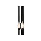 Livex Lighting Acra 45912-68 80W 2-Lights Shiny Black Wall Sconce