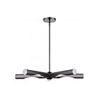 Livex Lighting 45915-91 Acra 5-Lights 200W Brushed Nickel Chandelier
