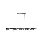 Livex Lighting 45918-46 Acra 10-Lights 400W Black Chrome Chandelier