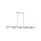 Livex Lighting 45918-91 Acra 10-Lights 400W Brushed Nickel Chandelier