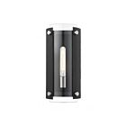 Livex Lighting Barcelona 45990-04 60W 1-Light Black with Brushed Nickel Accents Wall Sconce