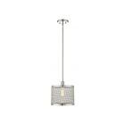 Livex Lighting 46212-91 Industro 1-Light 100W Brushed Nickel Pendant