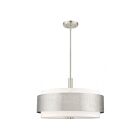 Livex Lighting 46258-04 Noria 5-Lights 300W Black Chandelier