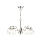 Livex Lighting 46337-01 Montgomery 5-Lights 500W Antique Brass Chandelier