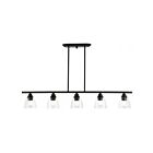 Livex Lighting 46338-91 Montgomery 5-Lights 500W Brushed Nickel Chandelier