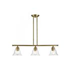 Livex Lighting 46487-01 Moreland 3-Lights 180W Antique Brass Chandelier