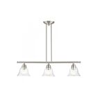 Livex Lighting 46487-91 Moreland 3-Lights 180W Brushed Nickel Chandelier